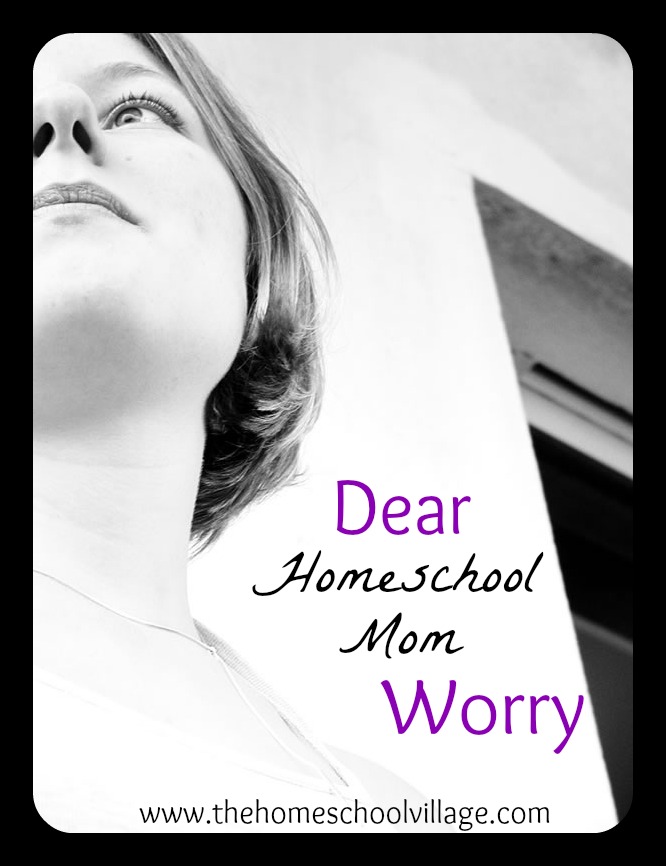 Dear Homeschool Mom Worry - The Homeschool Village