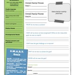 Setting Specific Family Fitness Goals planning printable - The Homeschool Village