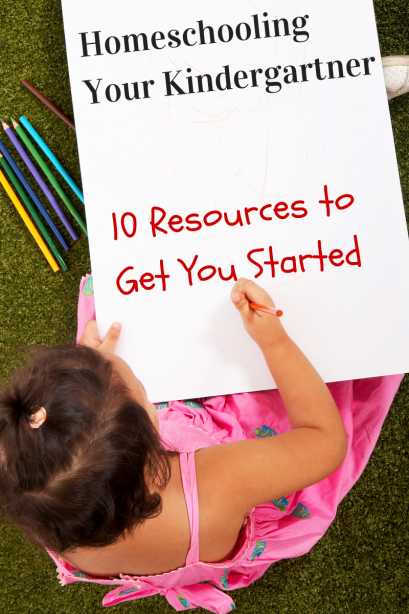 Looking for resources for homeschooling your kindergartner? This post is full of some great resources