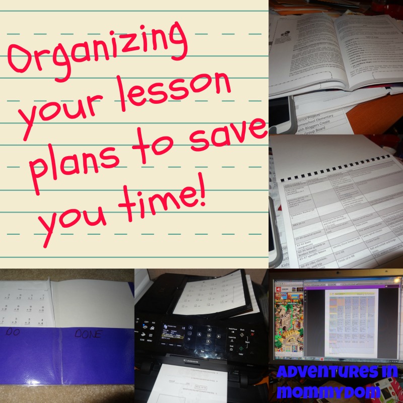 Organizing your lesson plans in a way that saves you time and is actually useful.
