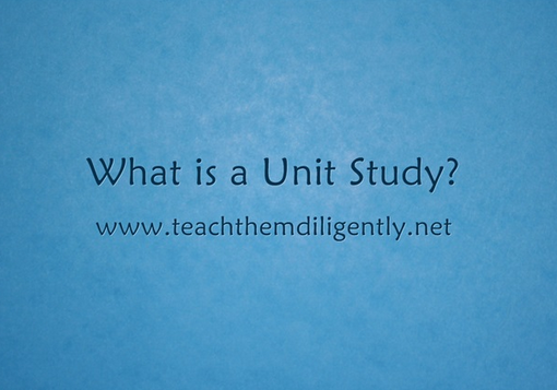 What is a Unit Study?
