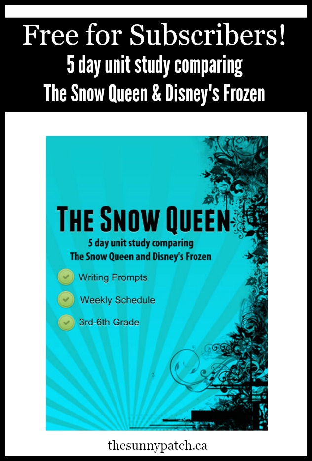 The Snow Queen 5-day Unit Study