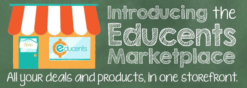 Introducing the NEW Educents Marketplace