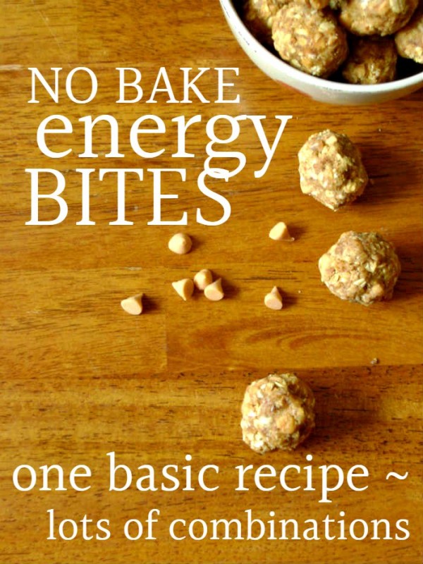 No Bake Energy Bites {Free Printable Chart}