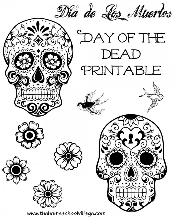 Day of the Dead Printable