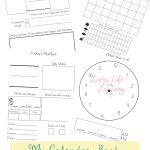 Free Calendar Book Printable