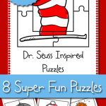 Free Dr. Seuss Inspired Puzzles