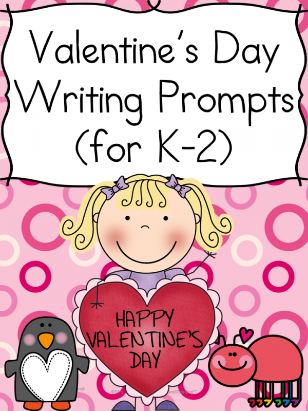 Free Valentine's Day Writing Prompts (K-2)