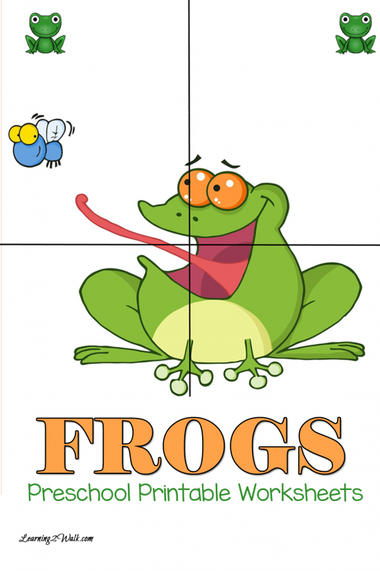 Free Frogs Preschool Printable Worksheets