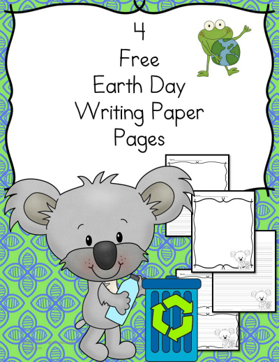 Free Earth Day Writing Paper