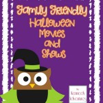 Family Friendly Halloween Movies and Shows (Printable)