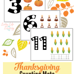 Thanksgiving Counting Mats