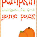 Free Pumpkin Game Pack (K-2)