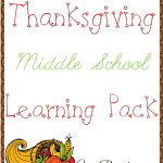 Free Thanksgiving Middle School Learning Pack