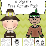 Free Pilgrim Craft for Kids
