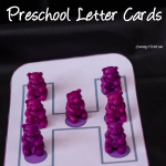 Free Rainbow Bear Preschool Letter Worksheets