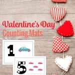Free Valentine's Day Counting Mats
