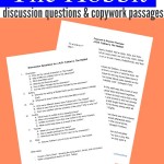 Two Free Printables to Study The Hobbit