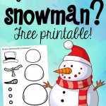 Free Do You Want to Build a Snowman Printable
