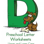 Free Preschool Letter "D" Worksheets