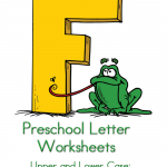 Free Preschool Letter "F" Worksheets