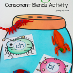 Free Bugs Consonant Blends Activities