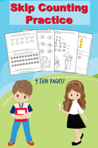Free Skip Counting Printable Packet - The Homeschool Village