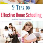 9 Tips on Effective Home Schooling