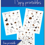 Arctic Animals I Spy {free printables}