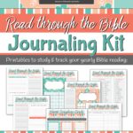 Free Printable Read Through the Bible Journaling Kit
