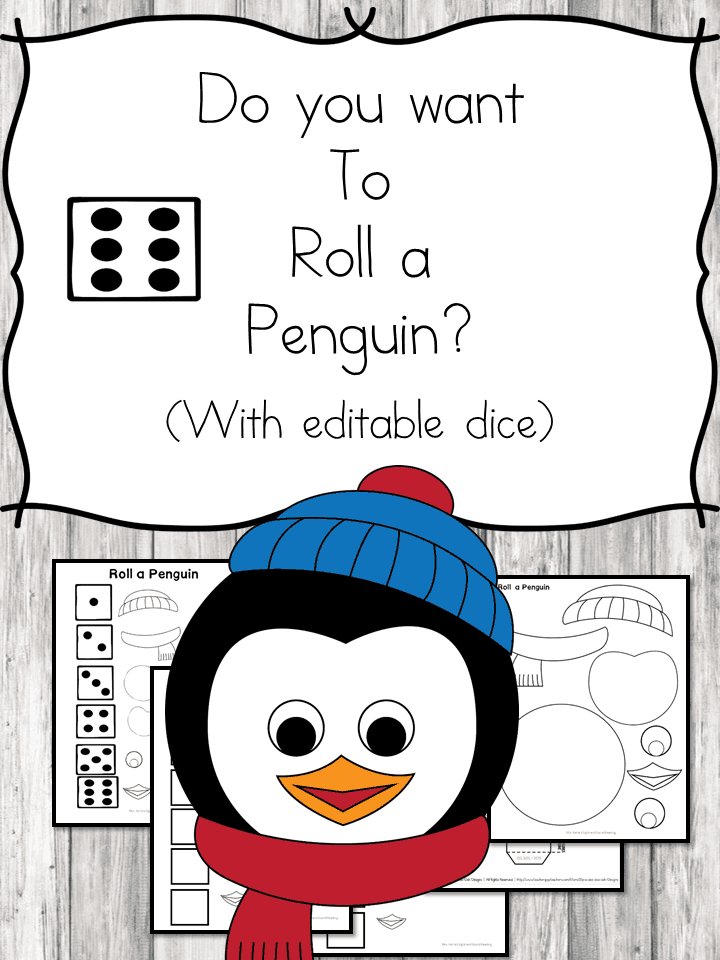 FREE Winter Game: Do You Want To Roll a Penguin?